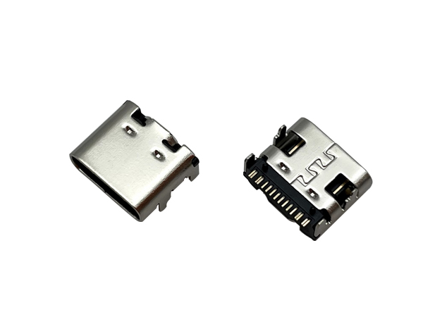 TYPE-C-16PIN-母座1次-MOLDING