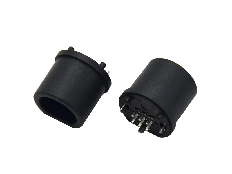 NGC-6PIN母座全塑